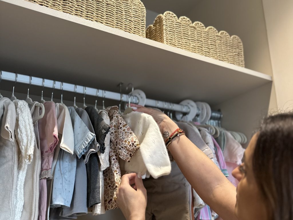 Organização do quartinho do bebé